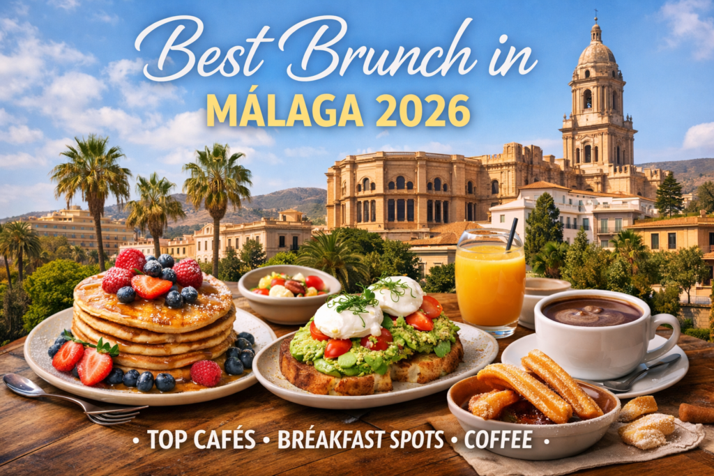 bästa brunchen i Malaga med pannkakor, kaffe och frukostcafé