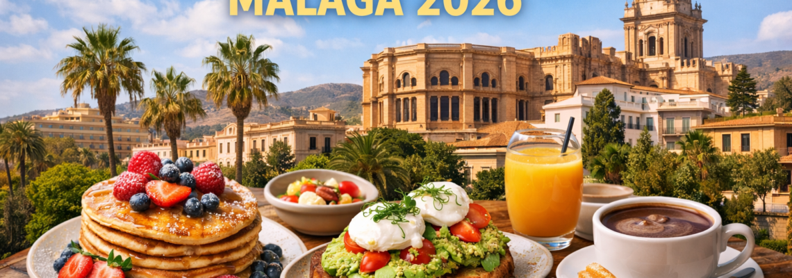 best brunch in malaga with pancakes coffee and breakfast cafe