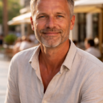 Frank Petersen co founder of CostaTable portrait in Malaga