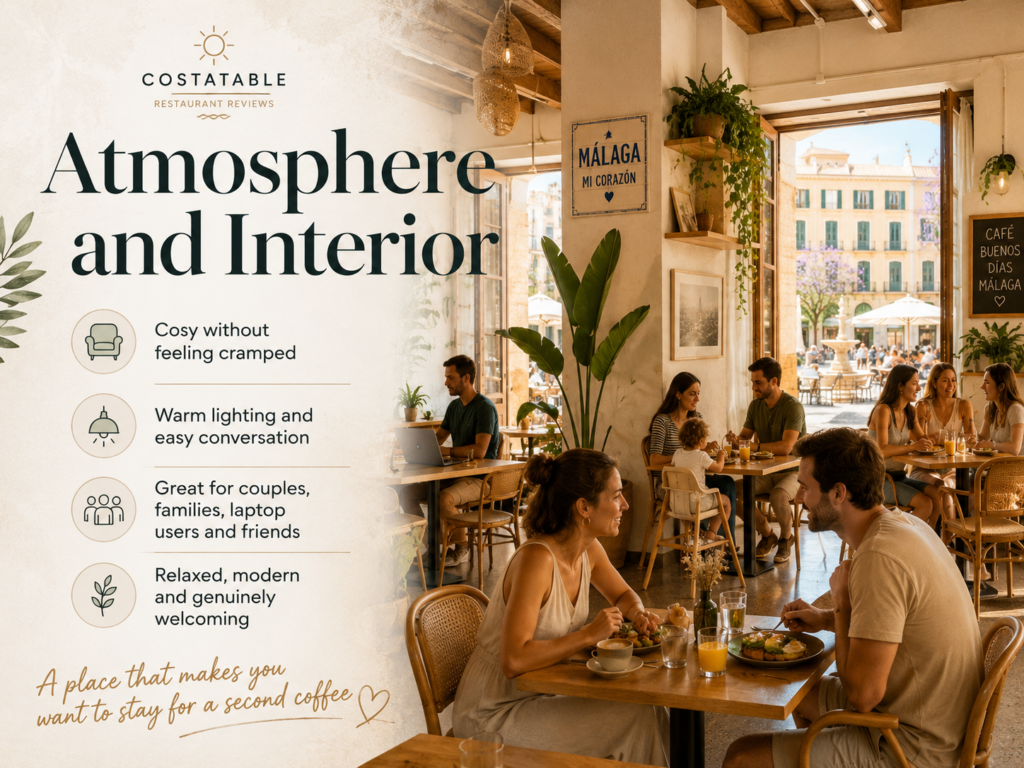 Sabor con Encanto Atmosphere and Interior featured image in Málaga