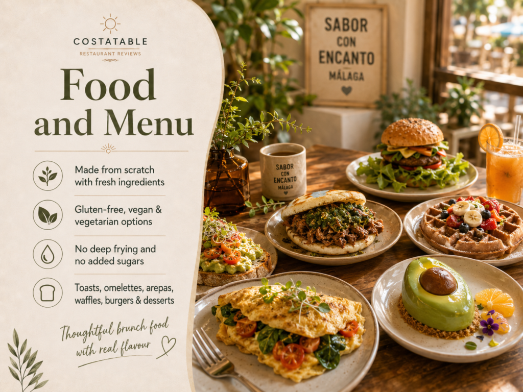 Sabor con Encanto food and menu featured image in Málaga