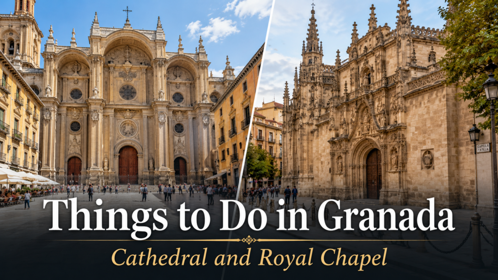 Things to do in Granada with Granada Cathedral and Royal Chapel historic architecture