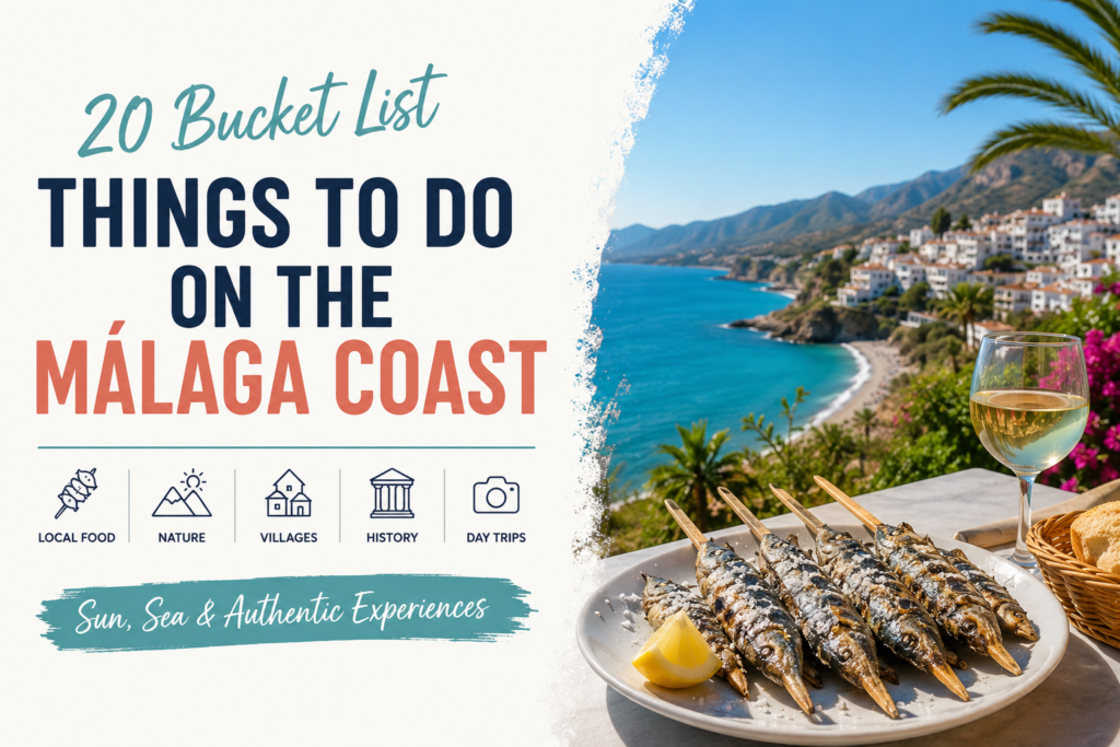 Things to do on the coast of Malaga - 20 bucket list