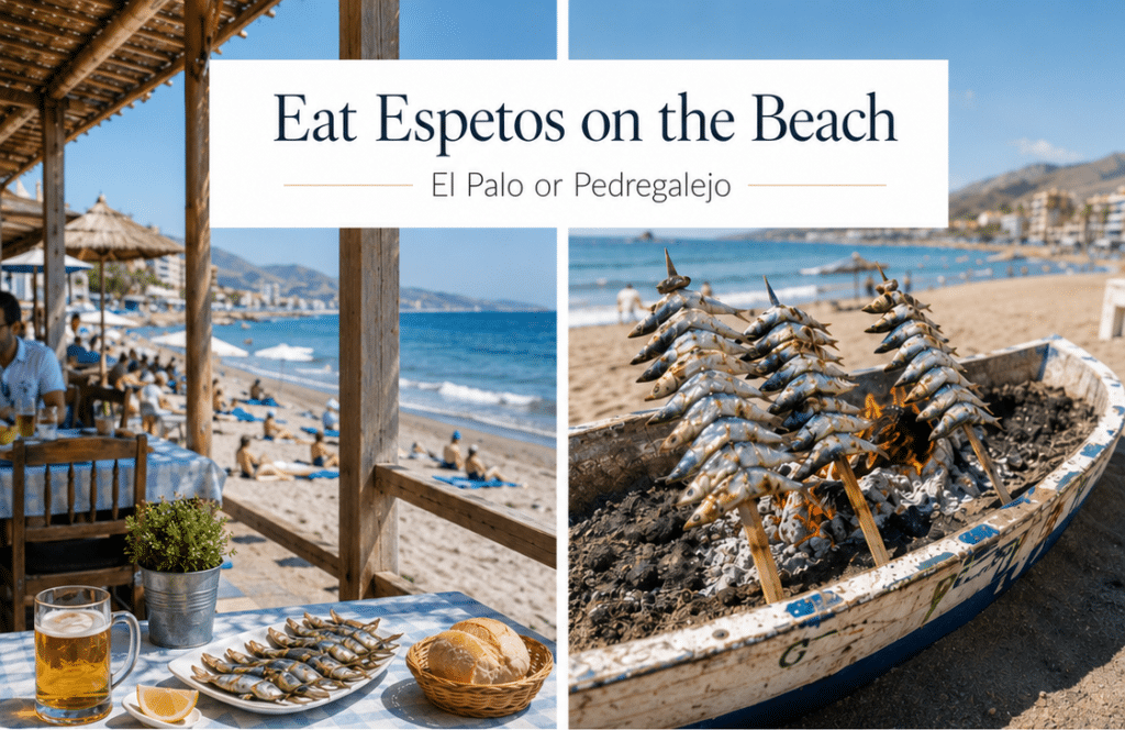 Things to do on the coast of Malaga - Eat espetos on the beach at El Palo or Pedregalejo grilled over fire