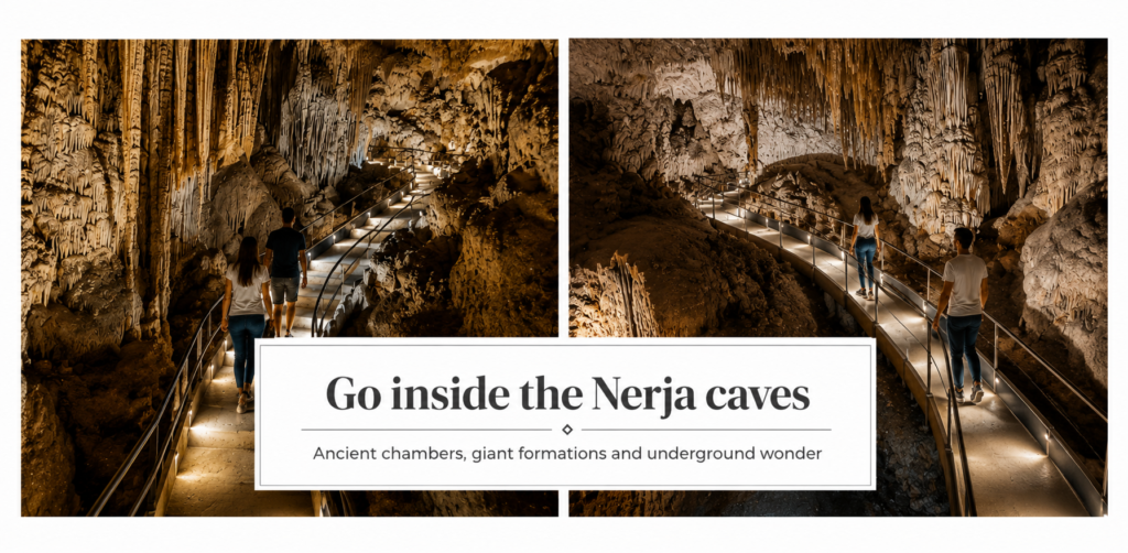 Things to do on the Málaga coast - Go inside the Nerja caves