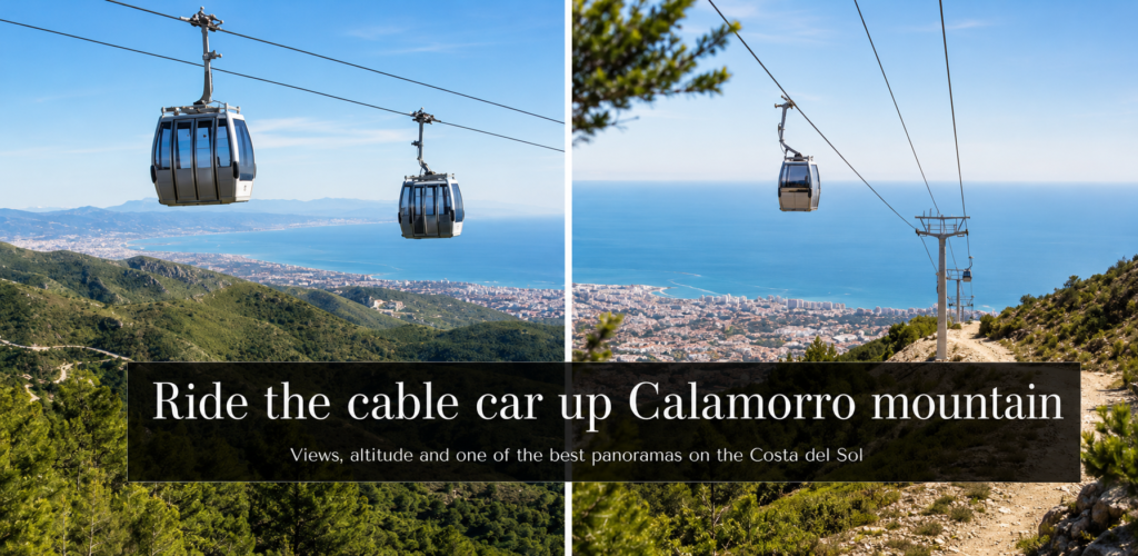 Things to do on the Málaga coast - Ride the cable car up Calamorro mountain