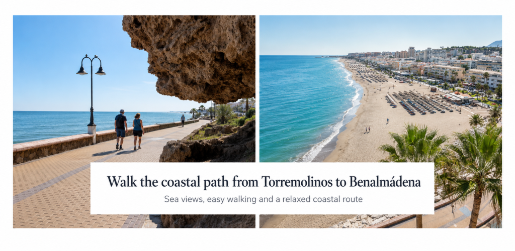 Things to do on the Málaga coast - Walk the coastal from Torremolinos to Benalmádena