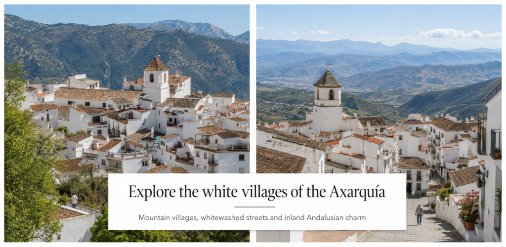 Things to do on the Málaga coast - white villages of the Axarquía