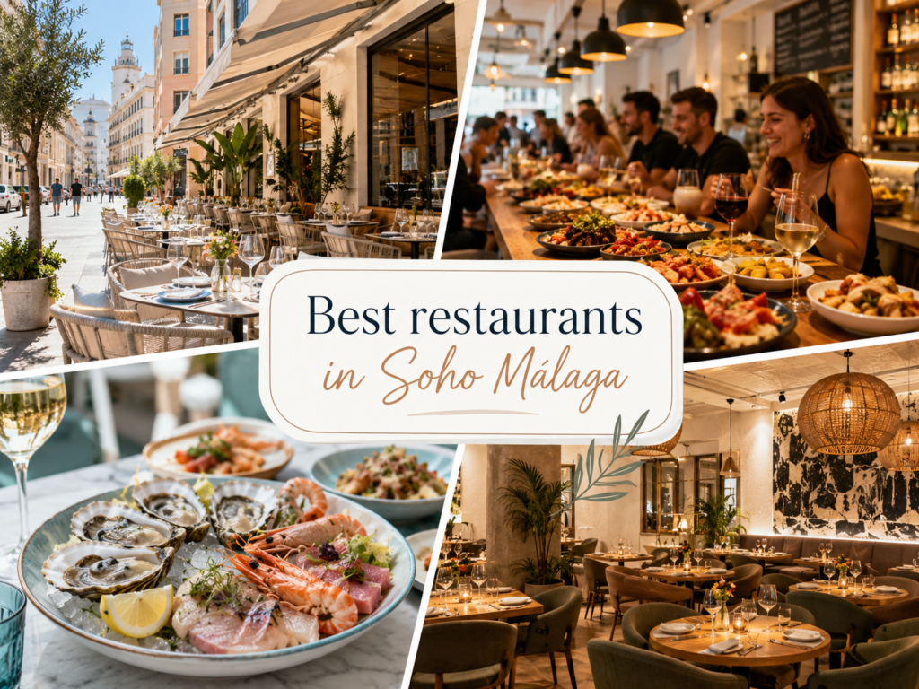 Restaurant terrace in Soho Málaga