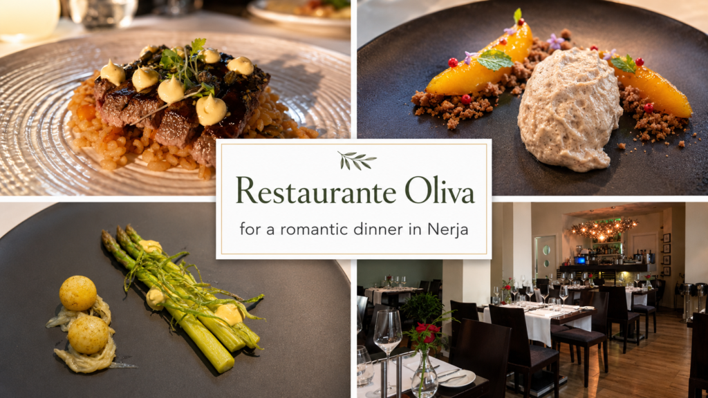 Restaurante Oliva romantic dinner in Nerja