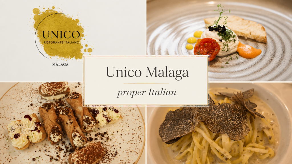 Unico Malaga - proper Italian dishes, pasta and desserts